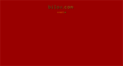 Desktop Screenshot of bilox.com